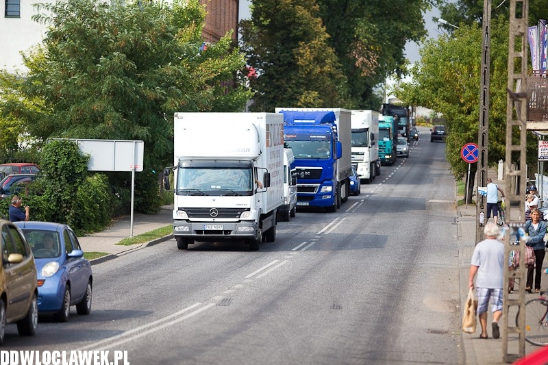 Mieszkańcy zablokowali ruch w Brześciu Kujawskim