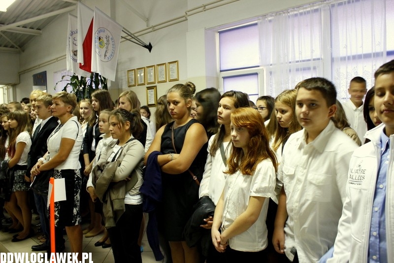 Rozpoczęcie roku szkolnego w Gimn. nr 4