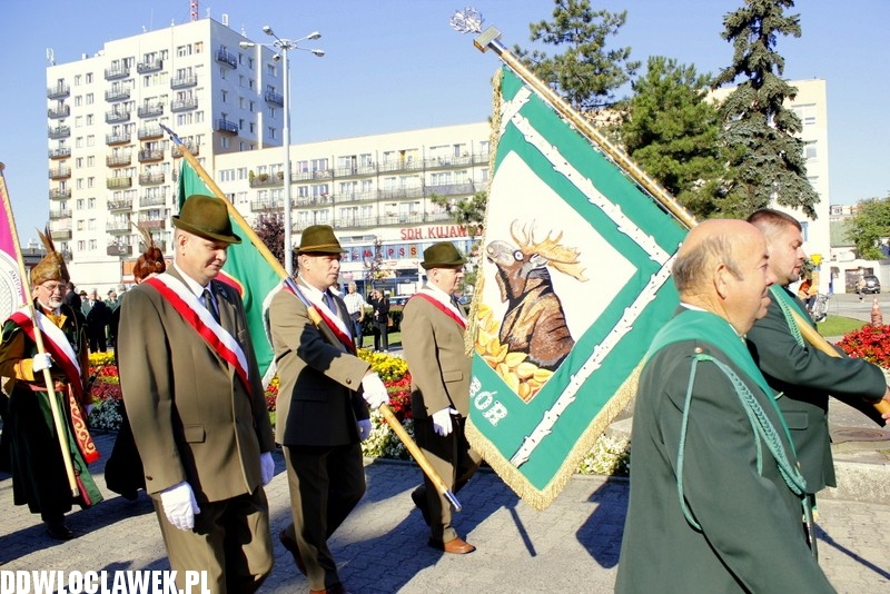 Myśliwi wyszli na ulice Włocławka!