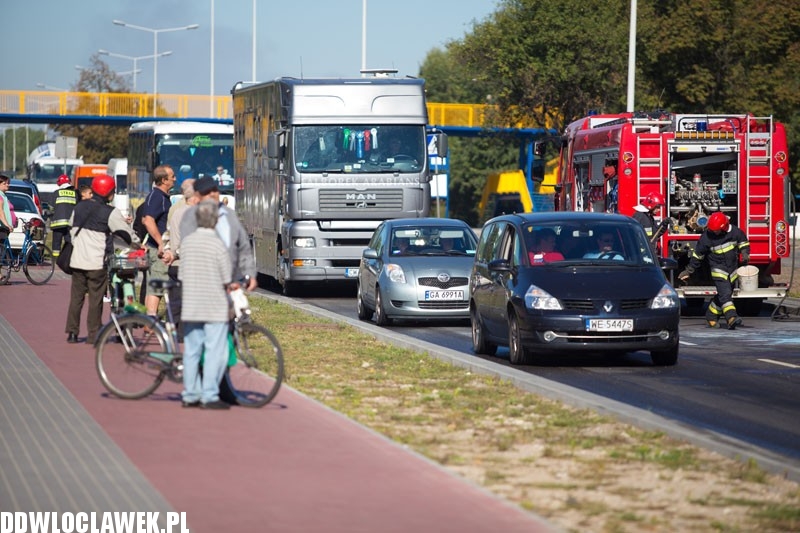 Karambol przy Toruńskiej. 4 auta uszkodzone!