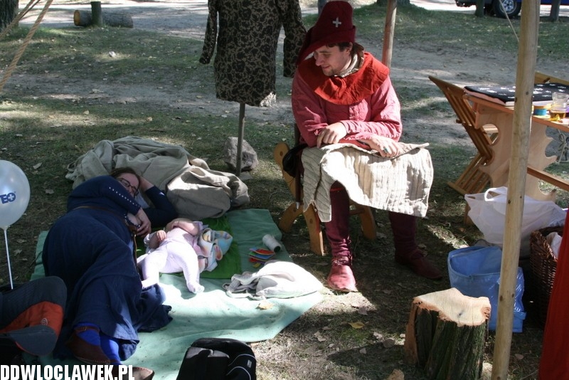Wikingowie i Słowianie na plaży w Kikole