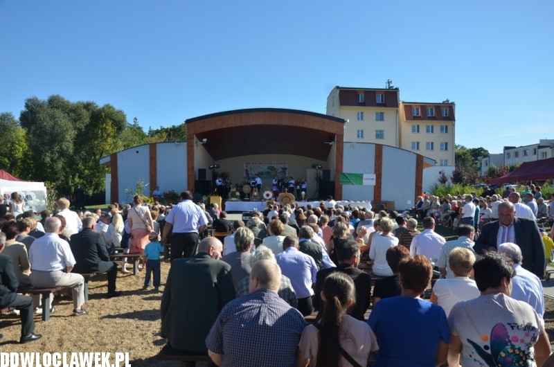 Uroczystości dożynkowe w Lubrańcu