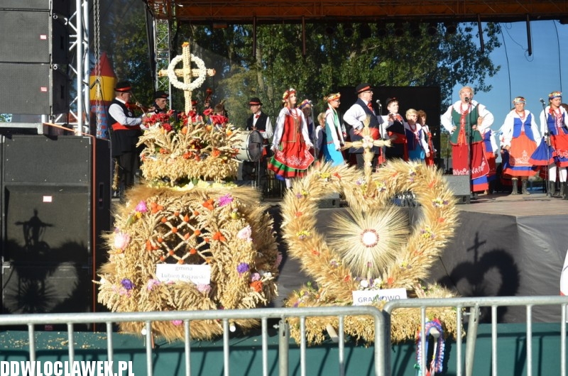 Uroczystości dożynkowe w Grabkowie