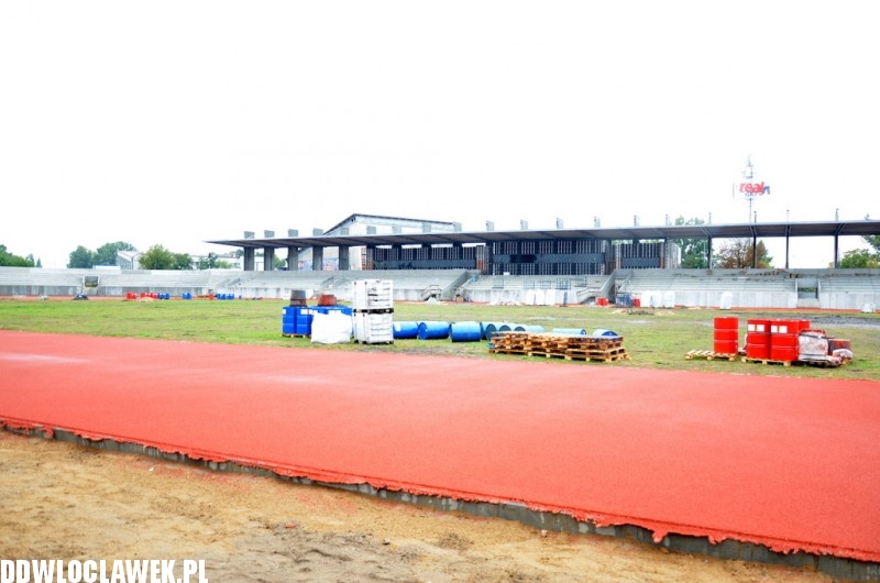 Trwają prace związane z przebudową stadionu OSiR
