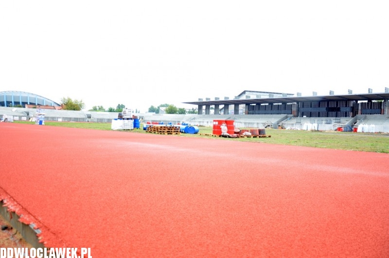 Trwają prace związane z przebudową stadionu OSiR