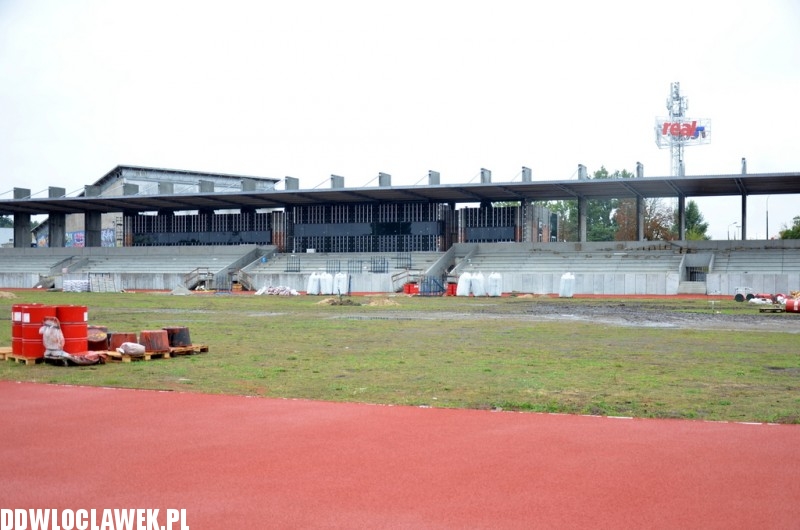 Trwają prace związane z przebudową stadionu OSiR