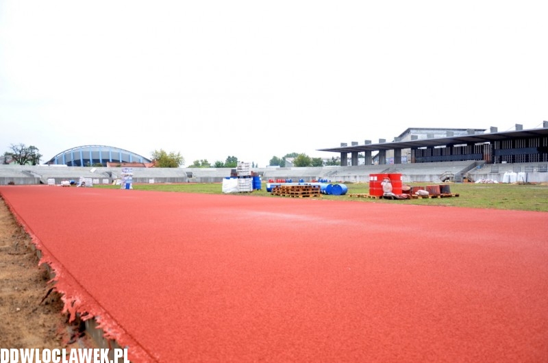 Trwają prace związane z przebudową stadionu OSiR