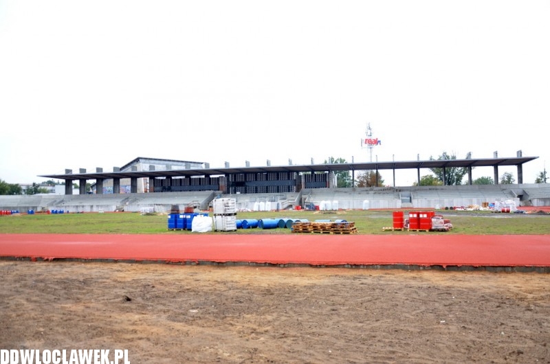 Trwają prace związane z przebudową stadionu OSiR
