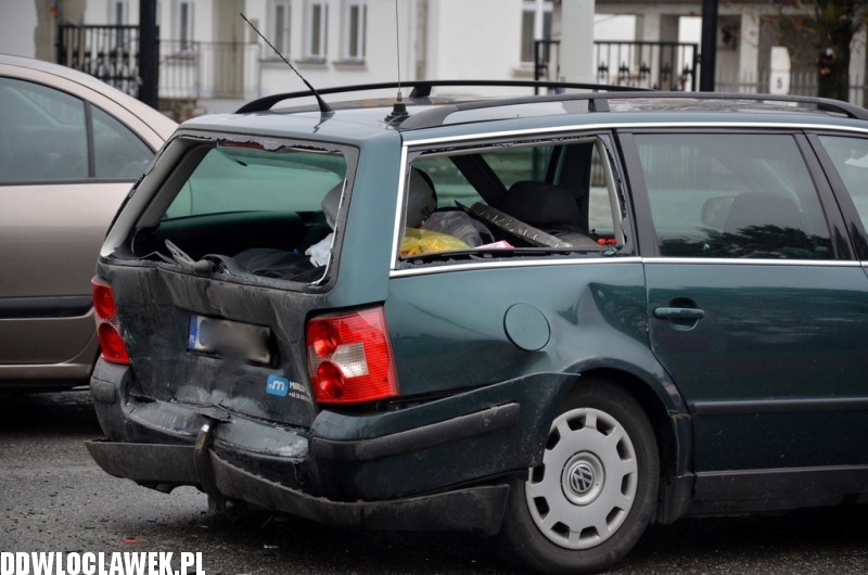 Zderzenie kilku pojazdów na ulicy Toruńskiej