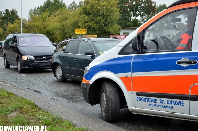 Zderzenie kilku pojazdów na ulicy Toruńskiej