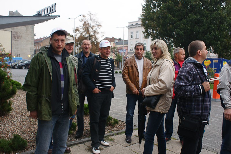 Włocławianie protestowali w Warszawie część I