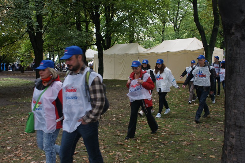 Włocławianie protestowali w Warszawie część I