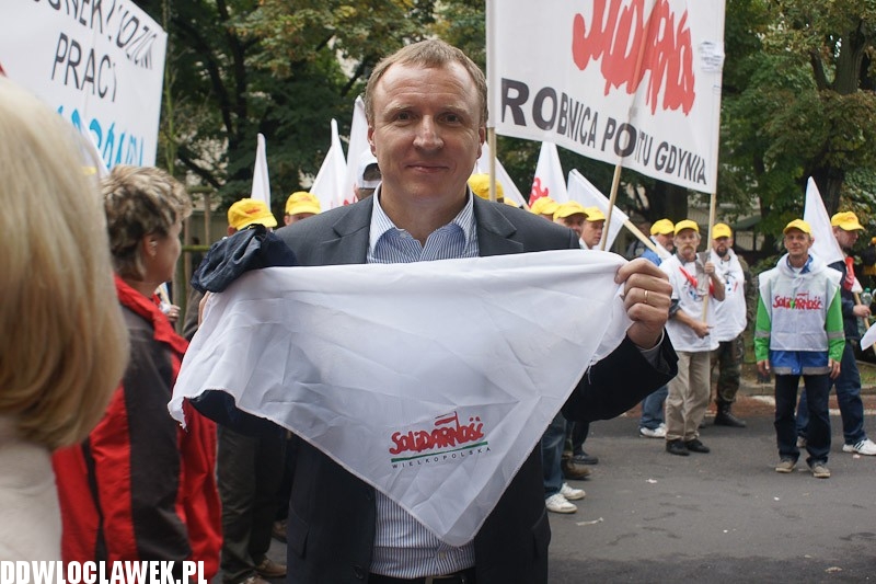 Włocławianie protestowali w Warszawie część II