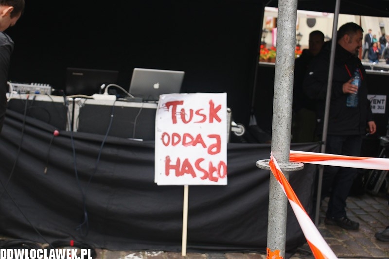 Włocławianie protestowali w Warszawie część II