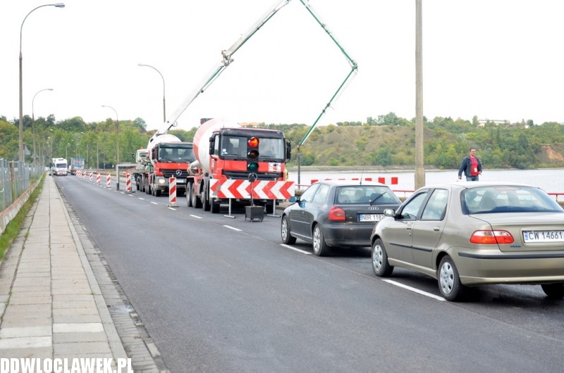 Trwa remont zapory wodnej we Włocławku