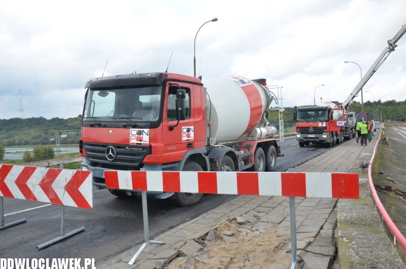 Trwa remont zapory wodnej we Włocławku
