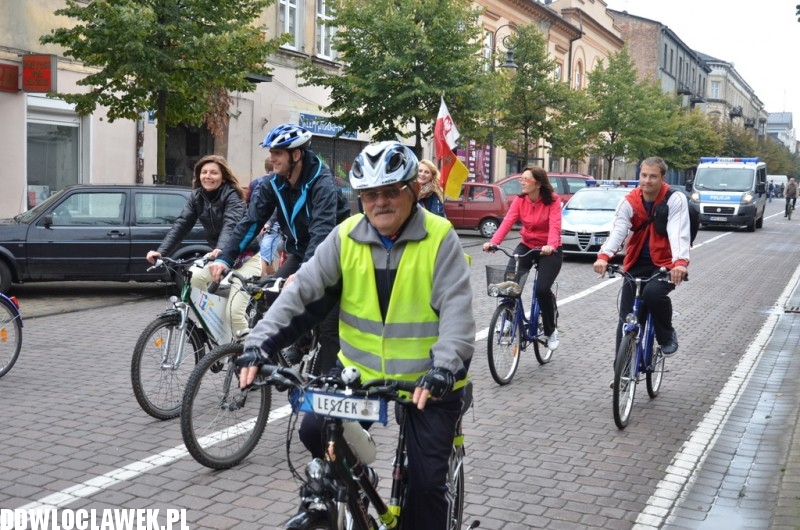 Masa krytyczna na ulicach Włocławka