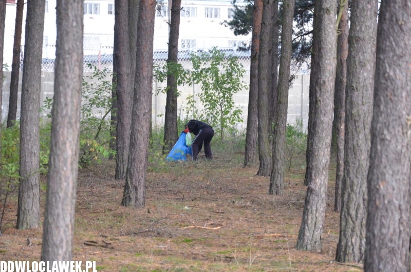 Więźniowie wzięli udział w sprzątaniu świata