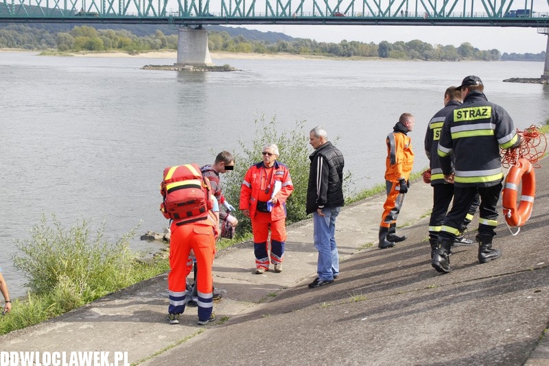 Desperat skoczył z mostu do Wisły