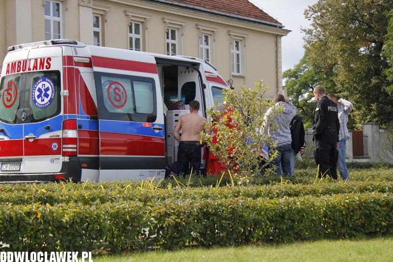 Desperat skoczył z mostu do Wisły
