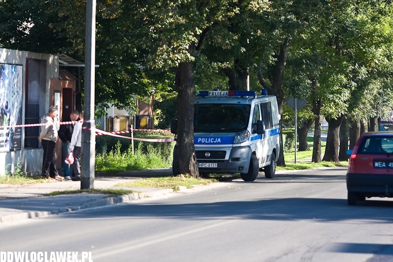 Przyniósł granat do baru przy Okrężnej