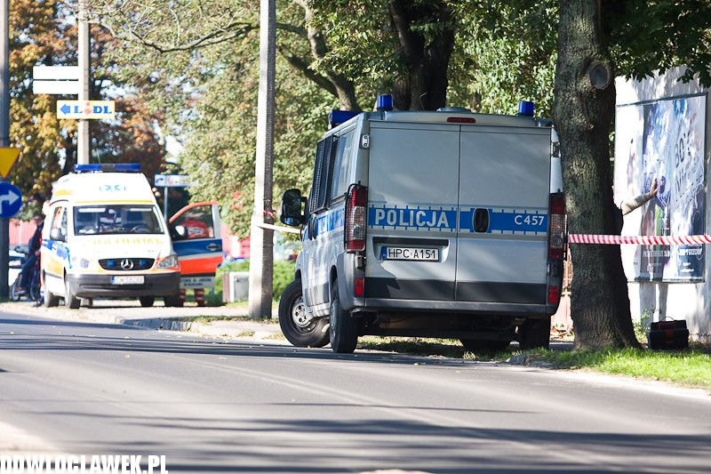 Przyniósł granat do baru przy Okrężnej