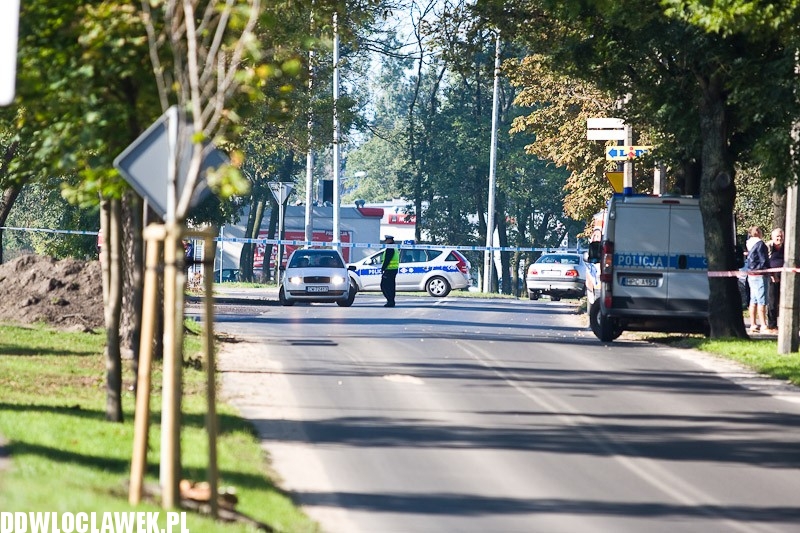 Przyniósł granat do baru przy Okrężnej