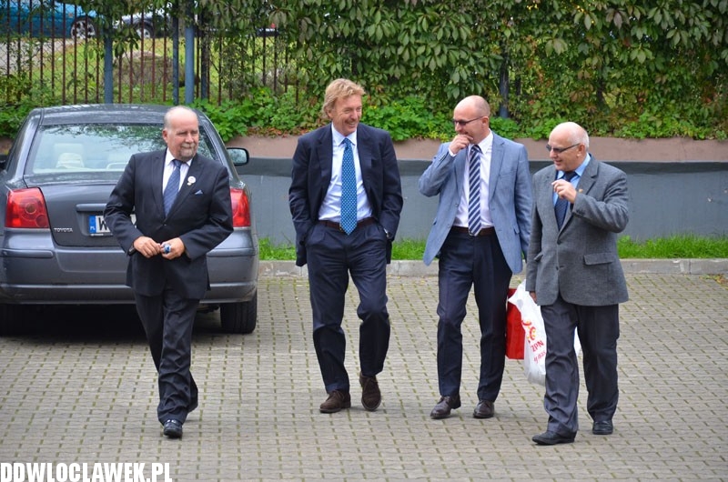 Prezes PZPN, Zbigniew Boniek gościł we Włocławku