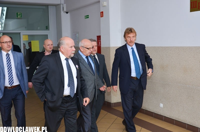 Prezes PZPN, Zbigniew Boniek gościł we Włocławku