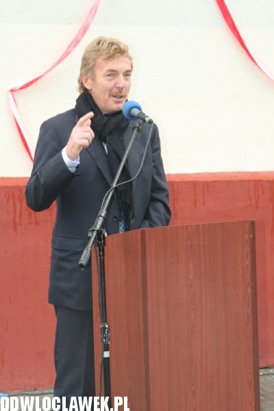 Prezes PZPN, Zbigniew Boniek odwiedził Lipno