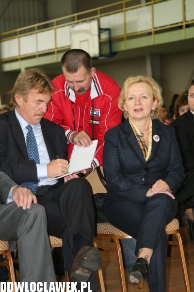 Prezes PZPN, Zbigniew Boniek odwiedził Lipno