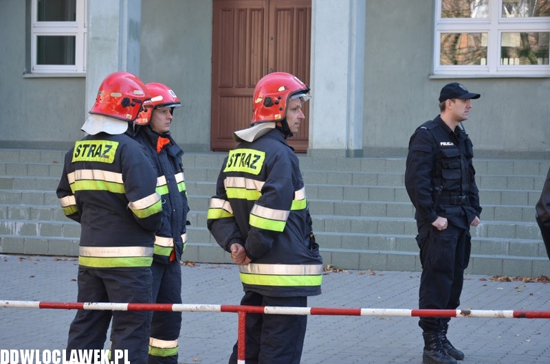 Alarm bombowy we włocławskim gimnazjum