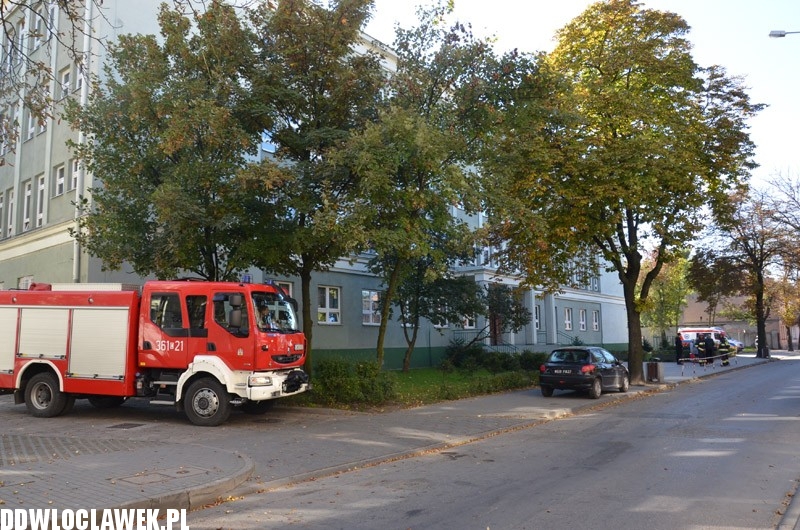Alarm bombowy we włocławskim gimnazjum