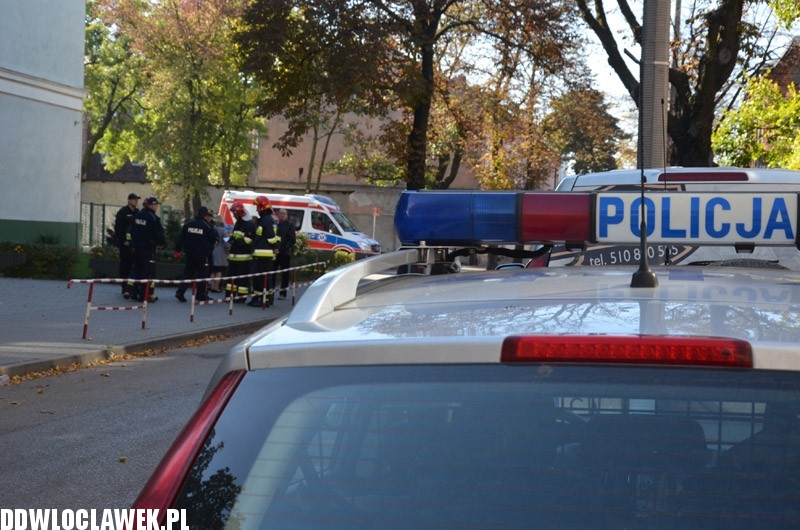 Alarm bombowy we włocławskim gimnazjum