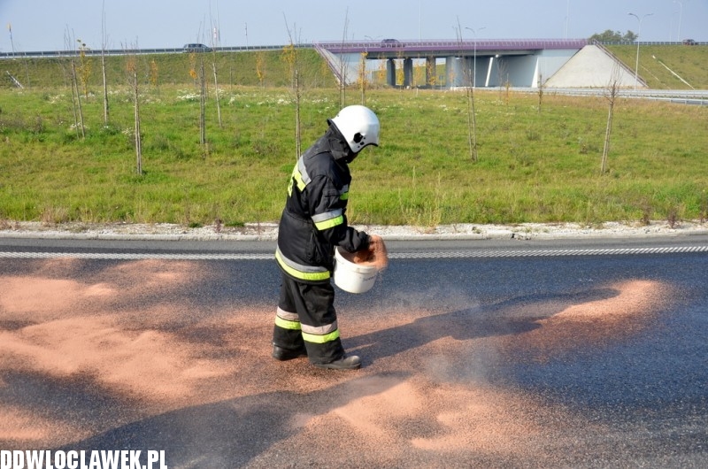 Śmiertelny wypadek na zjeździe z autostrady