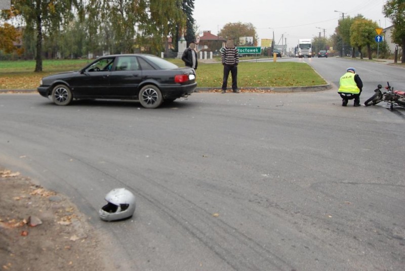 Dwa groźne wypadki pod Włocławkiem