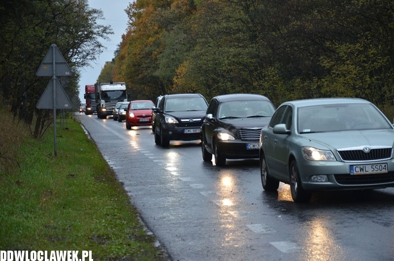 Kolizja drogowa na al. Jana Pawła II