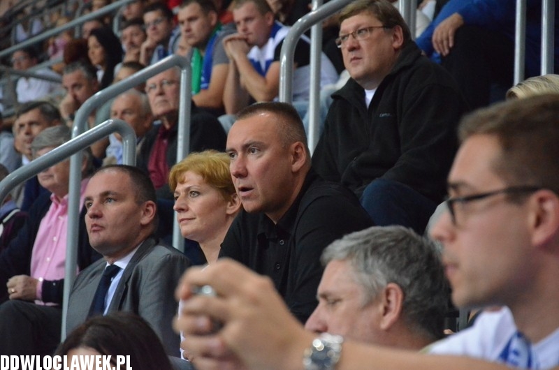 Kibice podczas meczu Anwilu z Asseco
