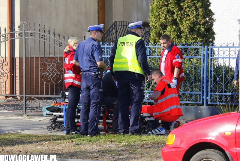 Kolejny wypadek z udziałem motocyklisty