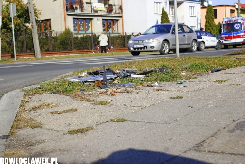 Kolejny wypadek z udziałem motocyklisty