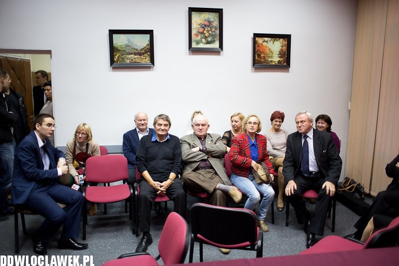 Wieczór referendalny w siedzibie SLD