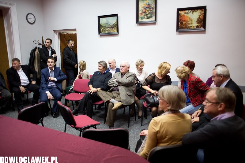 Wieczór referendalny w siedzibie SLD