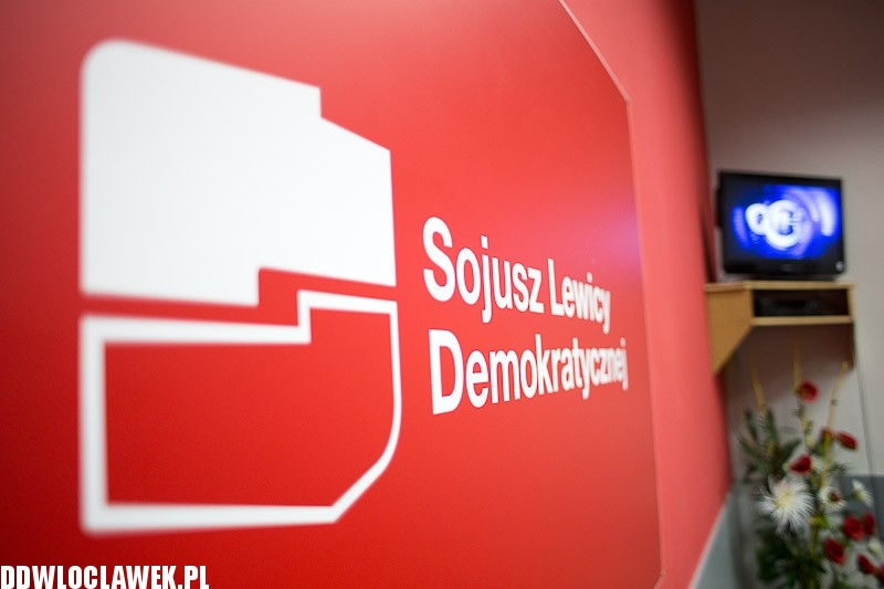 Wieczór referendalny w siedzibie SLD