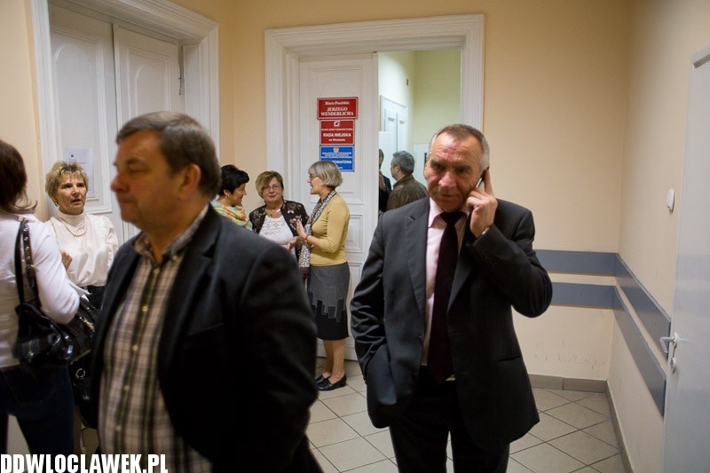Wieczór referendalny w siedzibie SLD