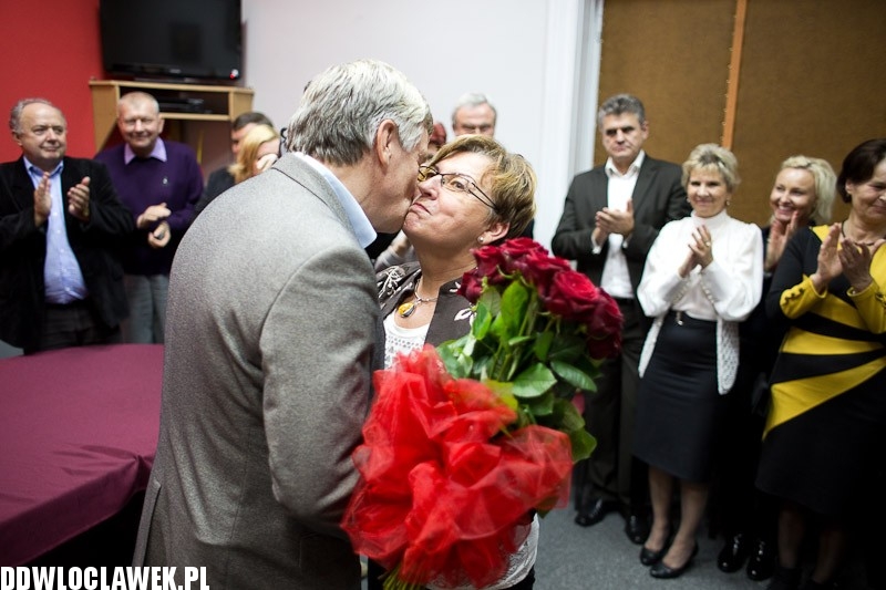 Wieczór referendalny w siedzibie SLD
