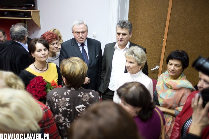 Wieczór referendalny w siedzibie SLD