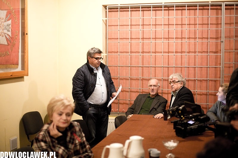 Wieczór referendalny w siedzibie Solidarności