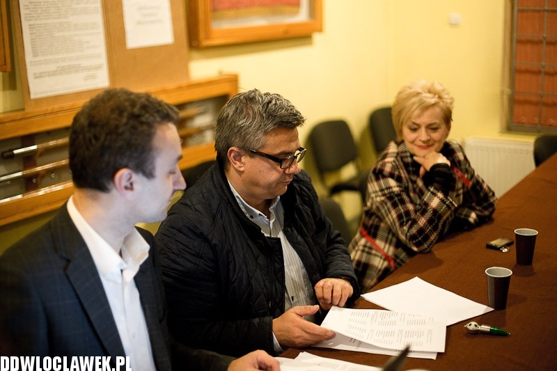 Wieczór referendalny w siedzibie Solidarności