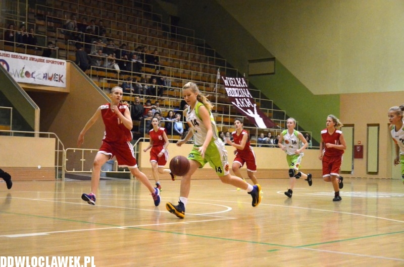 Kadetki: AKM Włocławek - MUKS Bydgoszcz