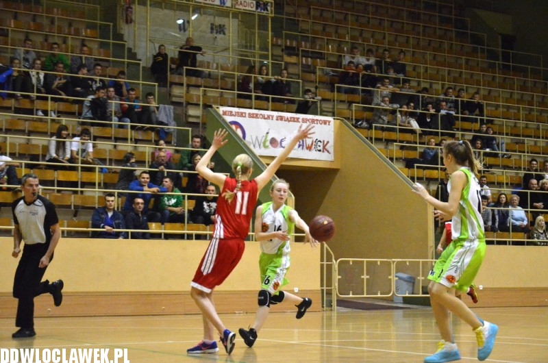 Kadetki: AKM Włocławek - MUKS Bydgoszcz